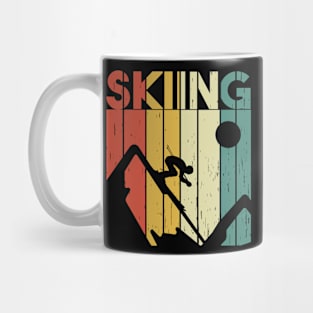 Skiing Christmas Snow Sport Mountain gift idea Mug